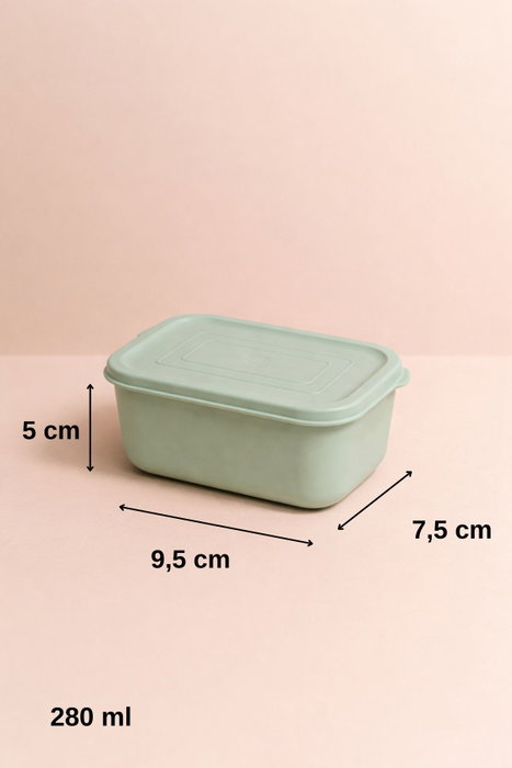 Hermia Set de Cajas de Almacenamiento de 12 Piezas Verde